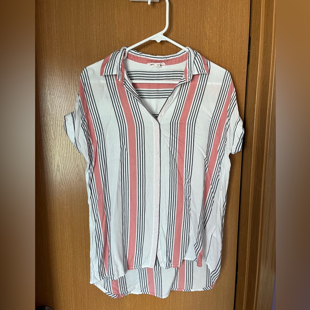 Striped Button Down
